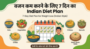 7-day diet plan for weight loss